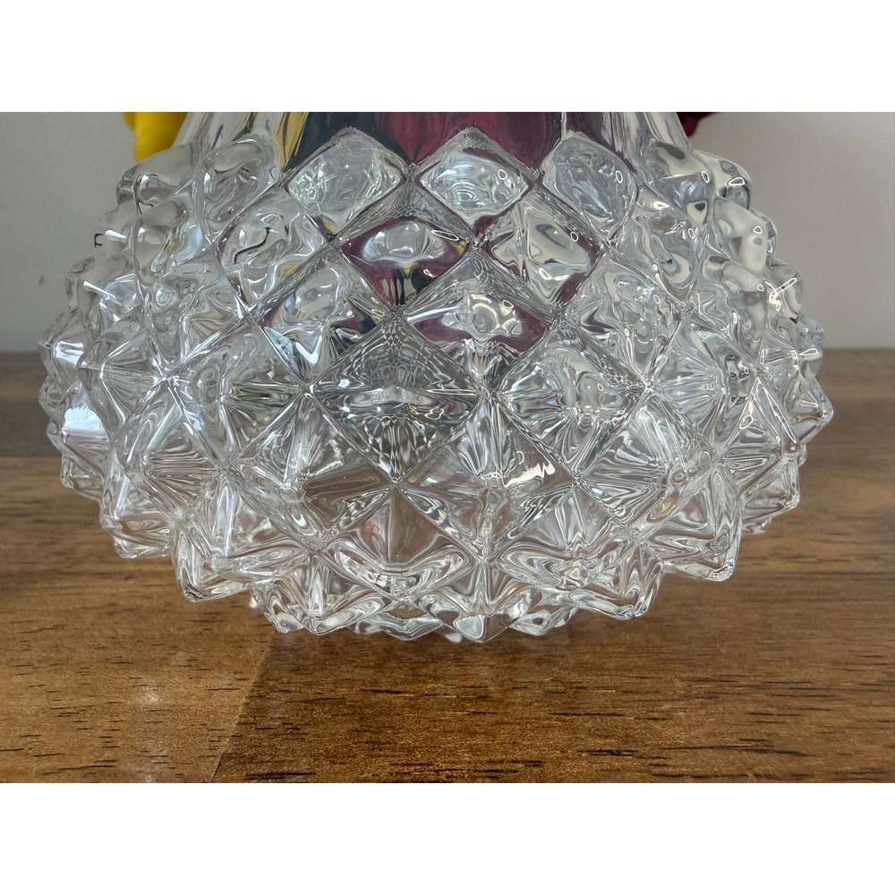 Cristal d Arques Crystal Decanter Set France Diamond Cut Liquor Set 5 Glasses - Picture 9 of 13